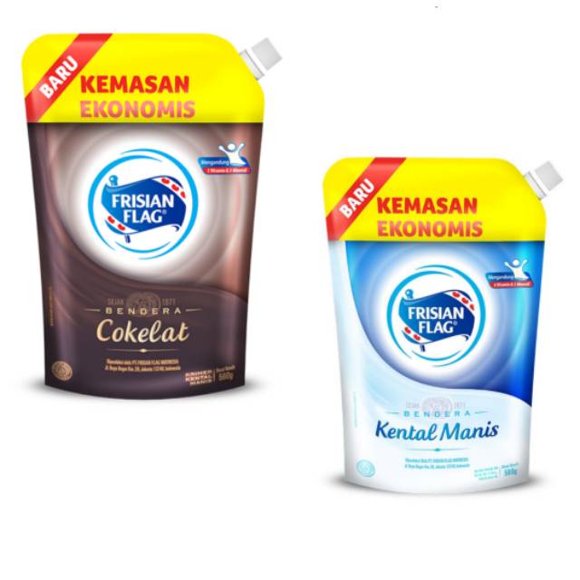 

Susu Kental Manis Frisian Flag kemasan Refil / 545 gr