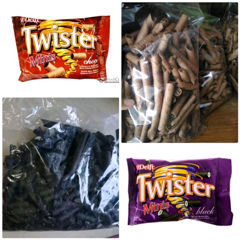 

Patahan cokelat twister 500gr