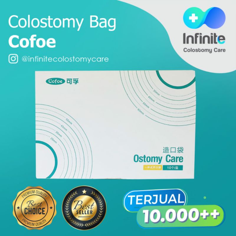 REJECT - Colostomy Bag/Kantong Kolostomi Dewasa Cofoe