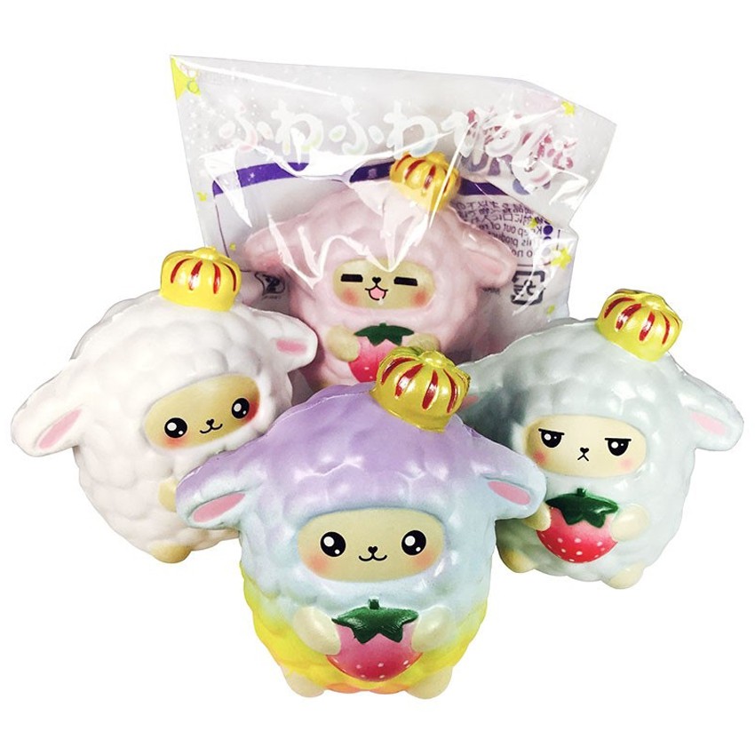 rainbow sheep squishy