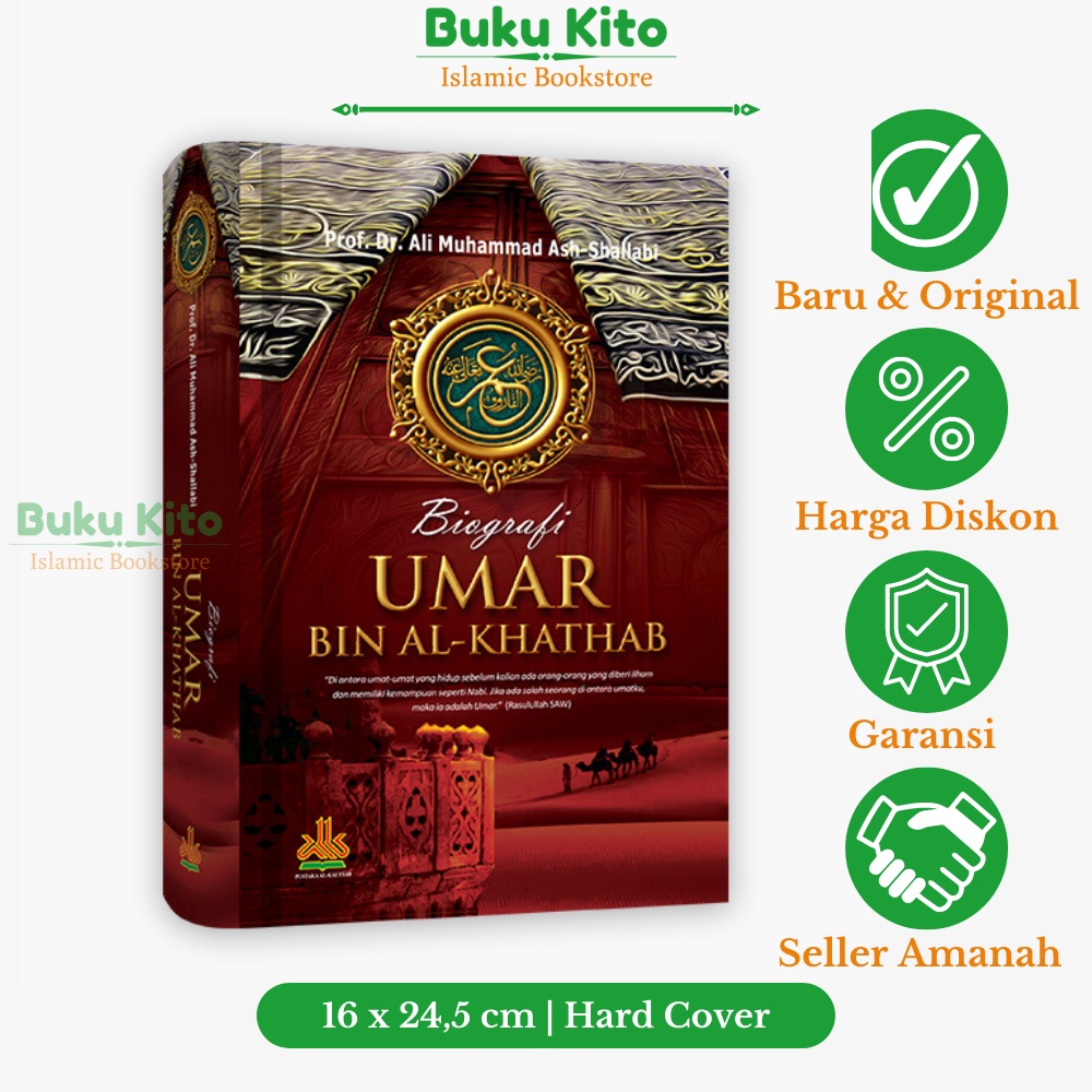 Jual BukuKito Buku Biografi Umar Bin Al-Khathab - Pustaka Al-Kautsar ...