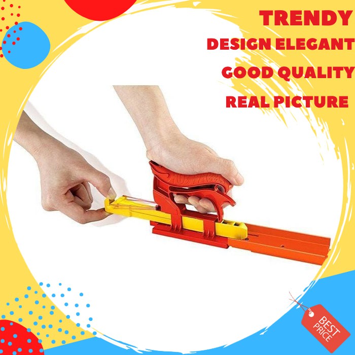 Pocket Launcher Hot Wheels Jalanan Pelontar Mobil Mobilan Lintasan SS58