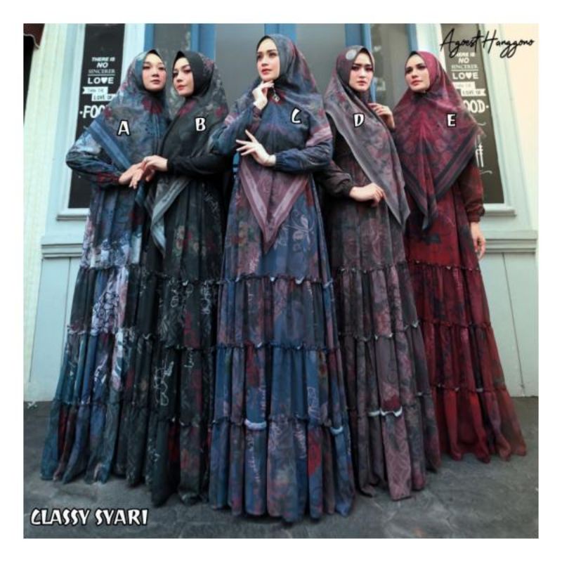 GAMIS GLASSY BY AGOES HANGGONO