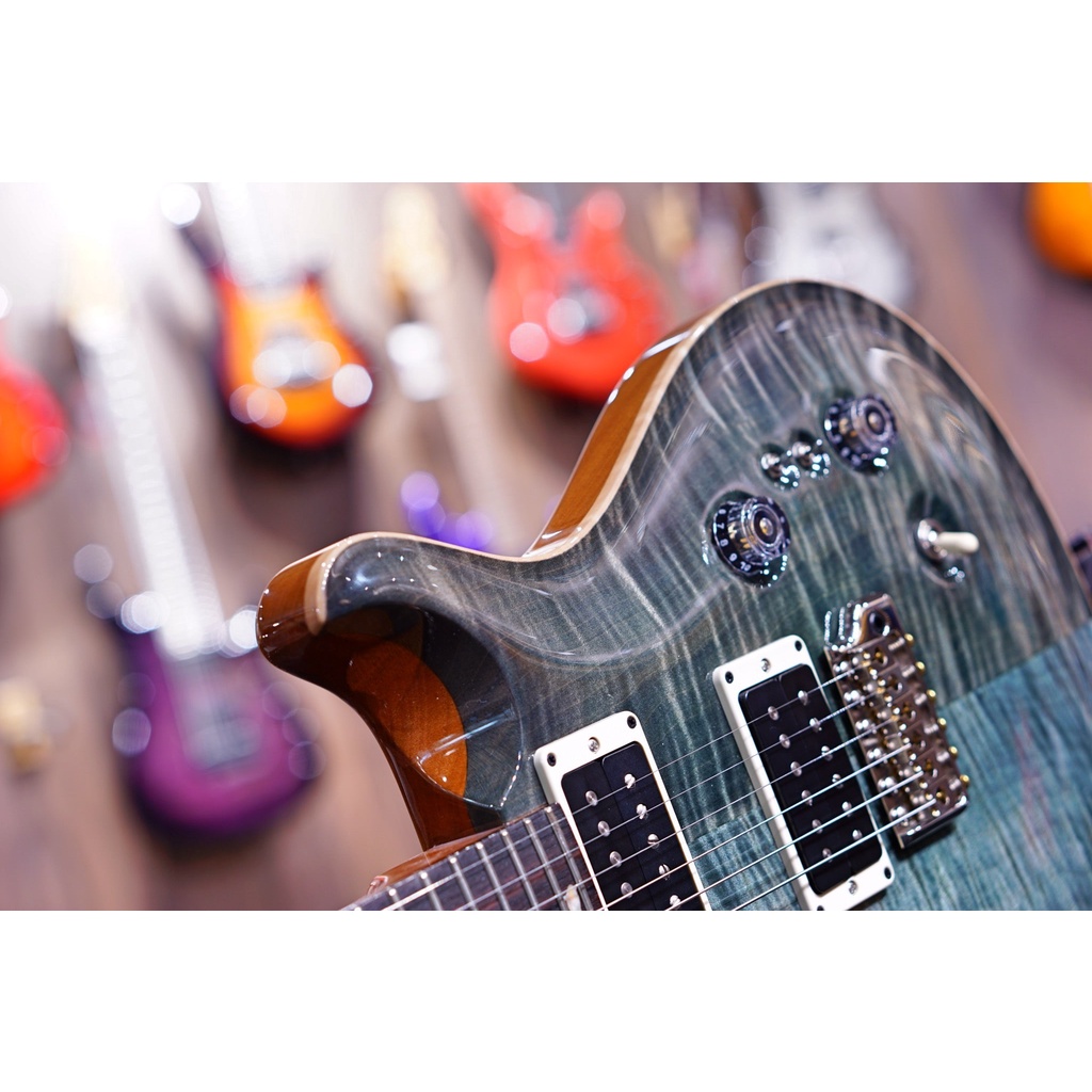 PRS 35th Anniversary Custom 24 - trampas green with Reg 0328981