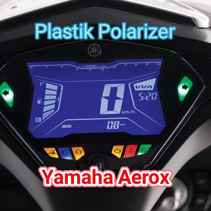 Terlaris Polarizer Yamaha Aerox Polaris Aerox Speedometer Sunburn LCD Limited