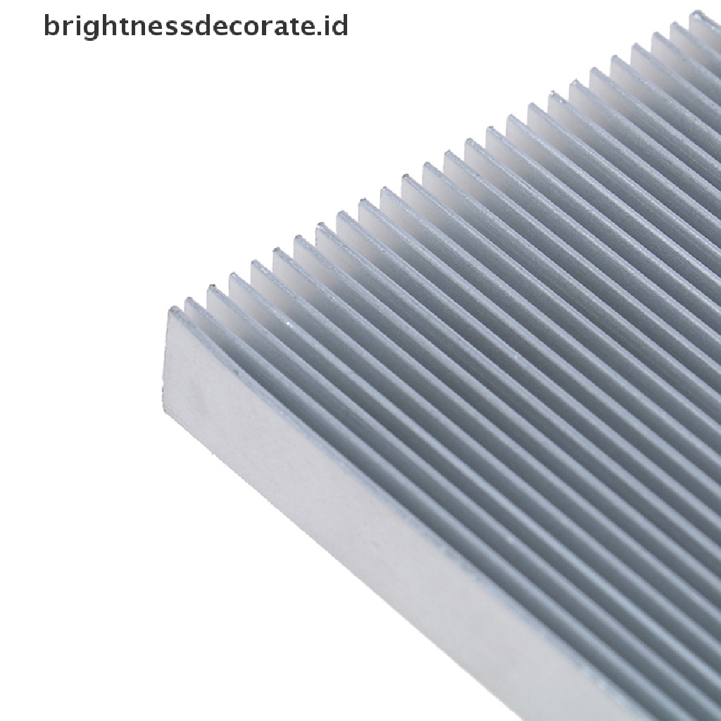 Heatsink Aluminum Ukuran 100x41 X 8mm Untuk Amplifier Led Ic High Power