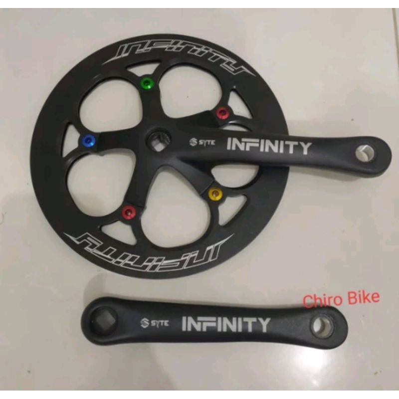 gir crank single sepeda lipat SYTE infinity 53t