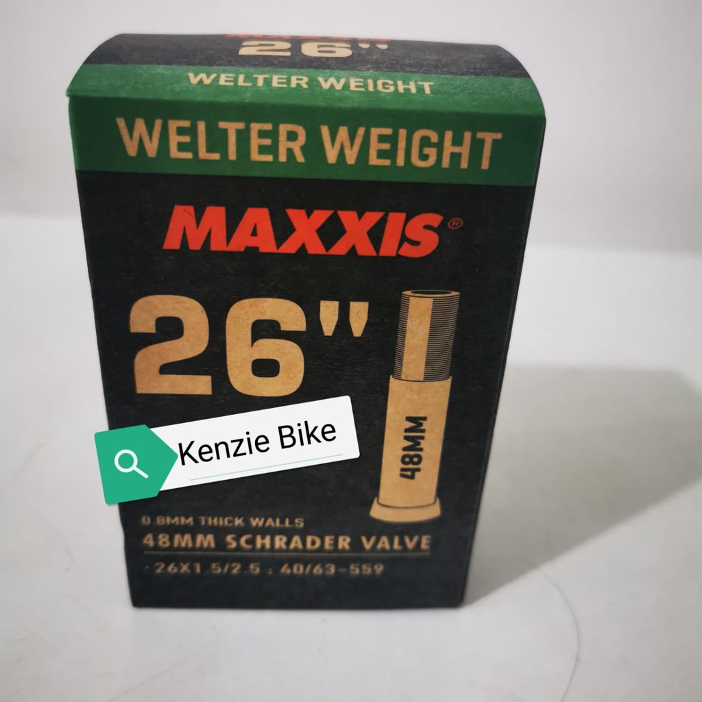 Ban Dalam Sepeda Maxxis ukuran 26 x 1.5 / 2.5 Schrader Valve