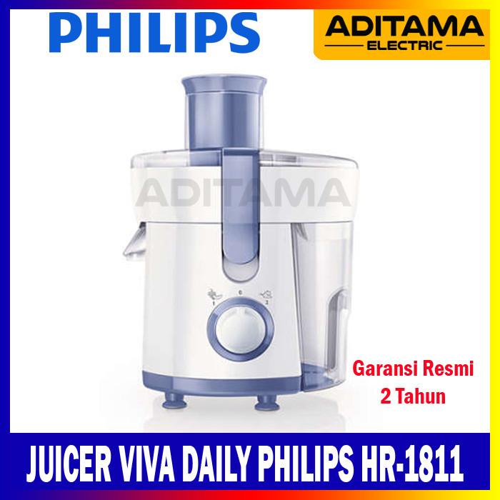 Juicerku Philips Daily Juicer Extractor Hr1811/ Juicer Philips Hr 1811 300Watt