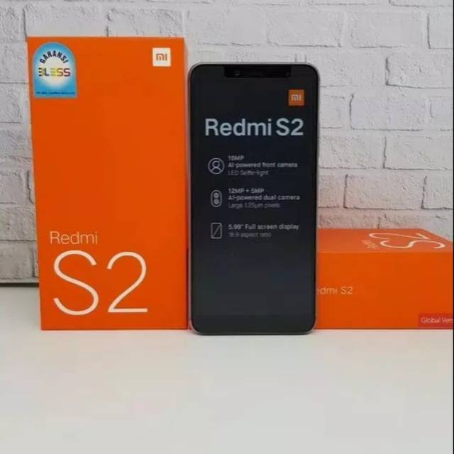 Xiaomi Redmi S2 ram 3/32 GB garansi distributor