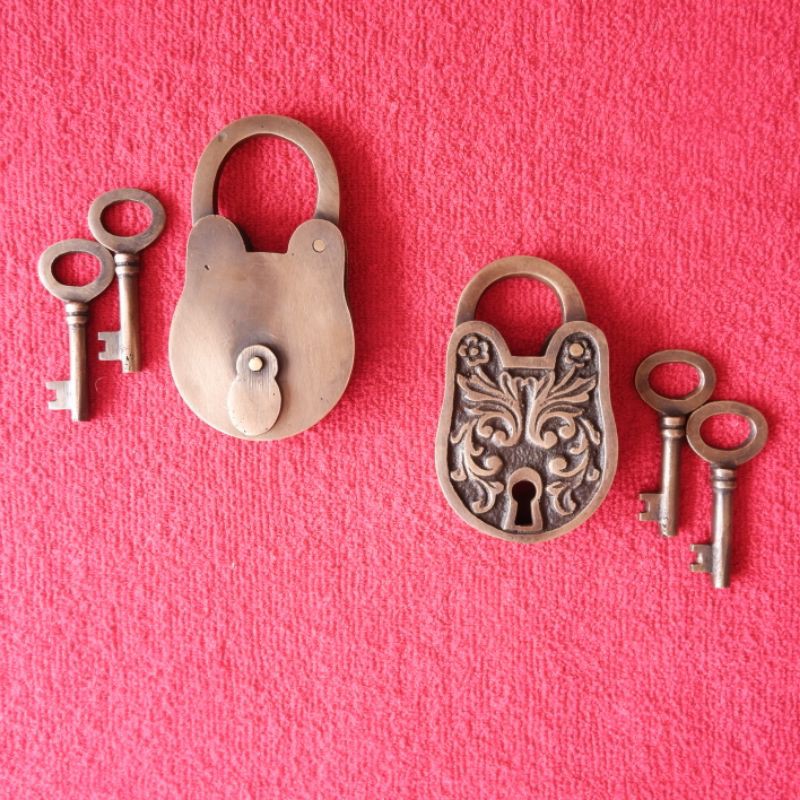 Kunci gembok kuningan kunci gembok pintu pagar