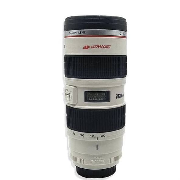 B288 Gelas Mug Kamera Lens Cup / Termos Unik Bentuk Lensa Kamera Canon 70-200mm 500ml