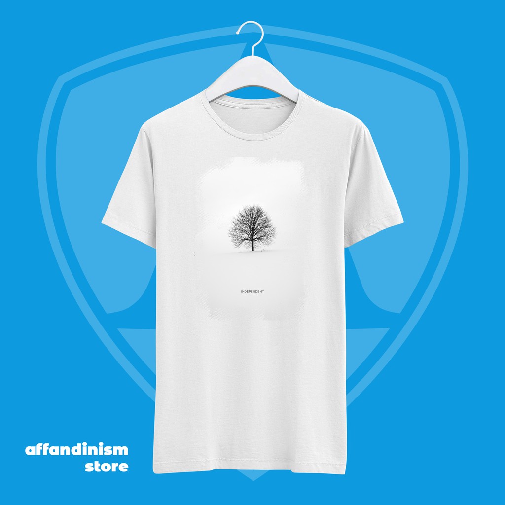 KAOS INDEPENDENT PUTIH [AFFANDINISM]