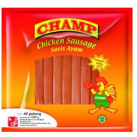 Jual Champ Chicken Sausage Sosis Ayam Champ Kg Shopee Indonesia