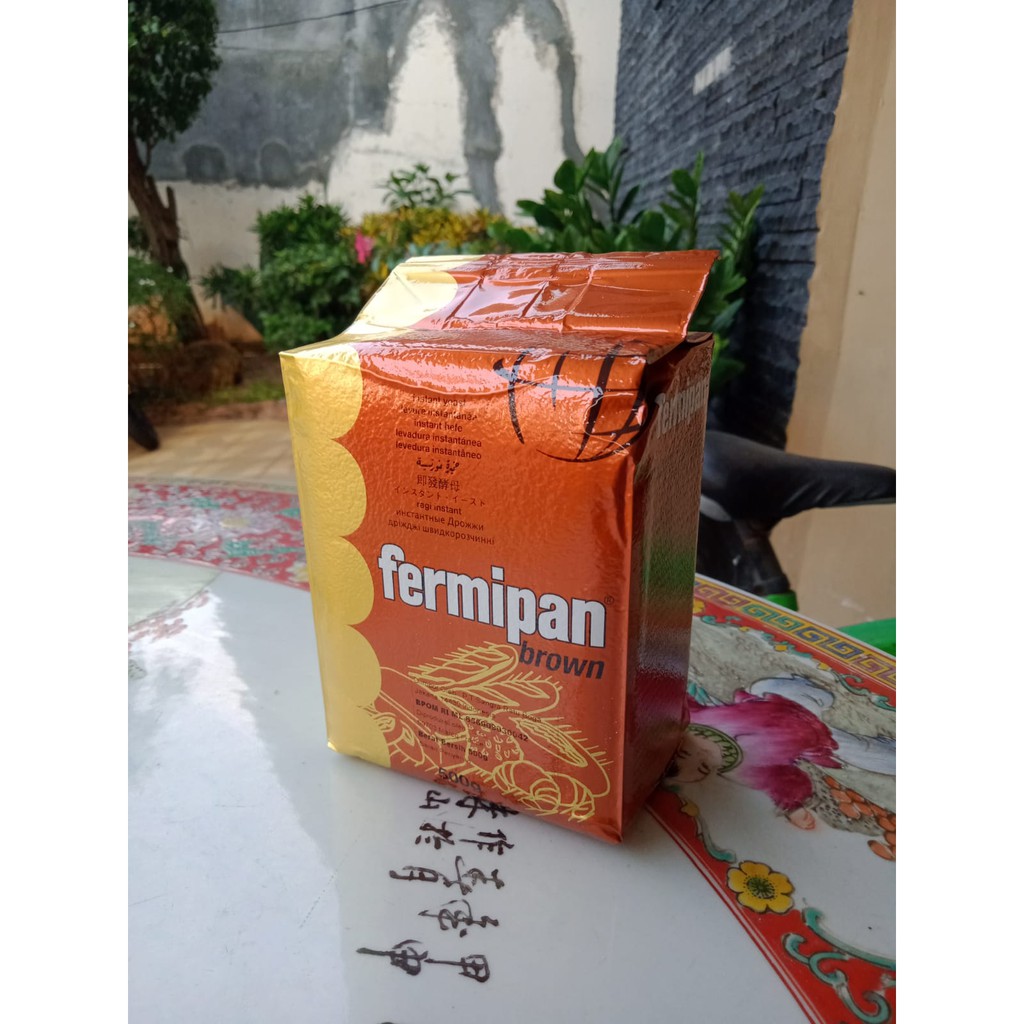 

Ragi Yeast Ragi Kering Fermipan Brown 500 gr