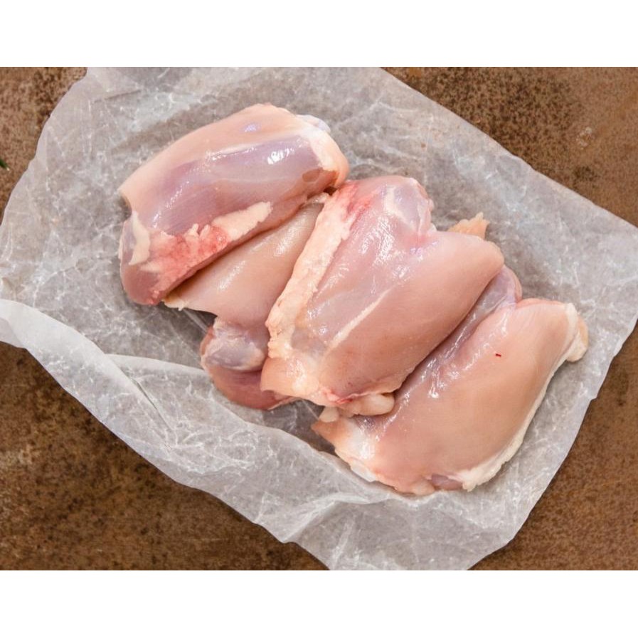 Premium Paha Ayam Fillet Tanpa Kulit / Tanpa Tulang - Daging Kualitas Restoran uk 1 Kg Fresh Cut!