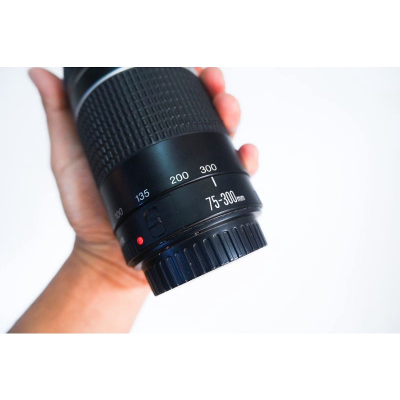 lensa tele canon 75 300mm is iii