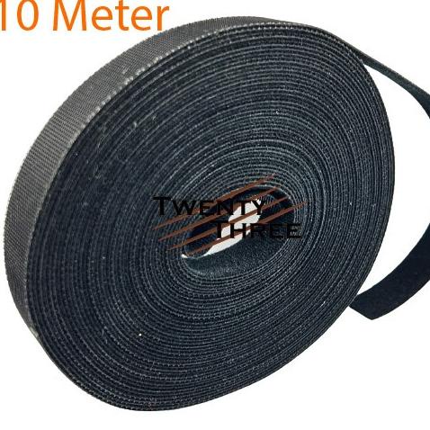 

Ready Velcro Kabel Strap Pengikat Perapih Cable Perekat 10 Meter Cord Holder Berkualitas
