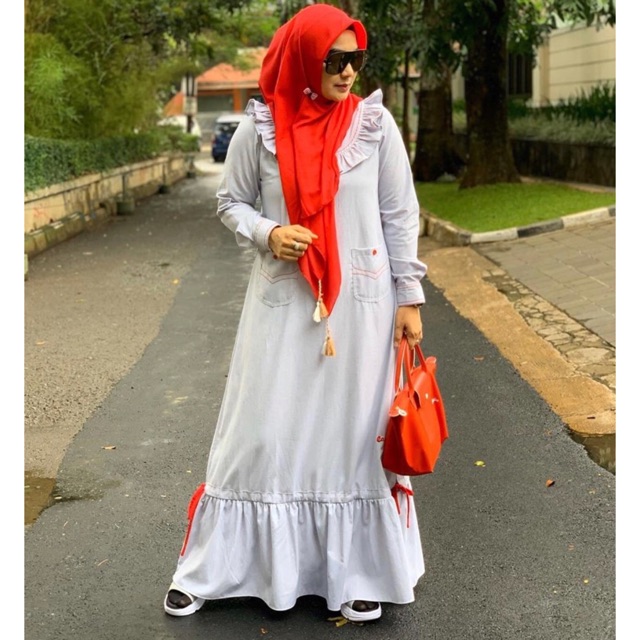 Eazy Style Gamis Starla Grey