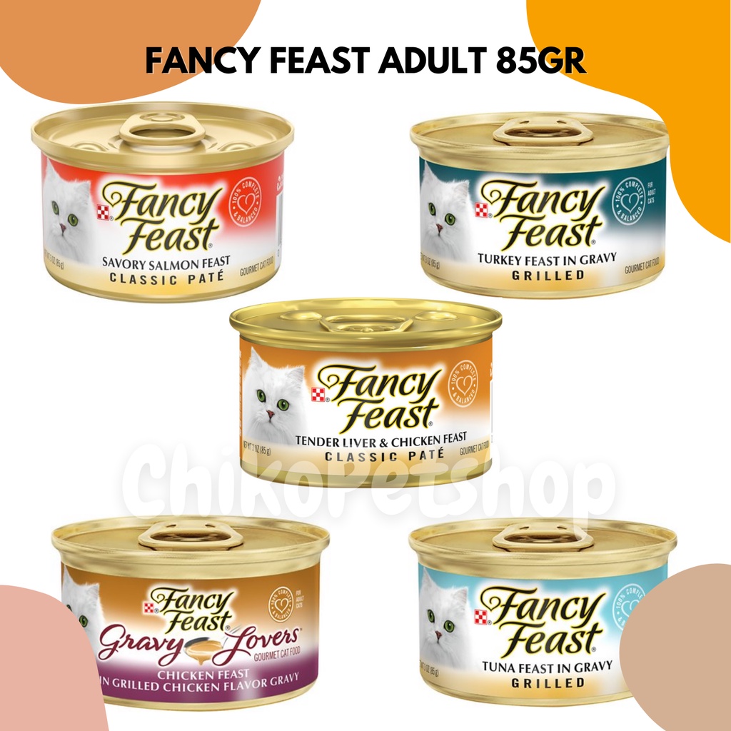 FANCY FEAST ADULT KALENG CAT FOOD 85GR
