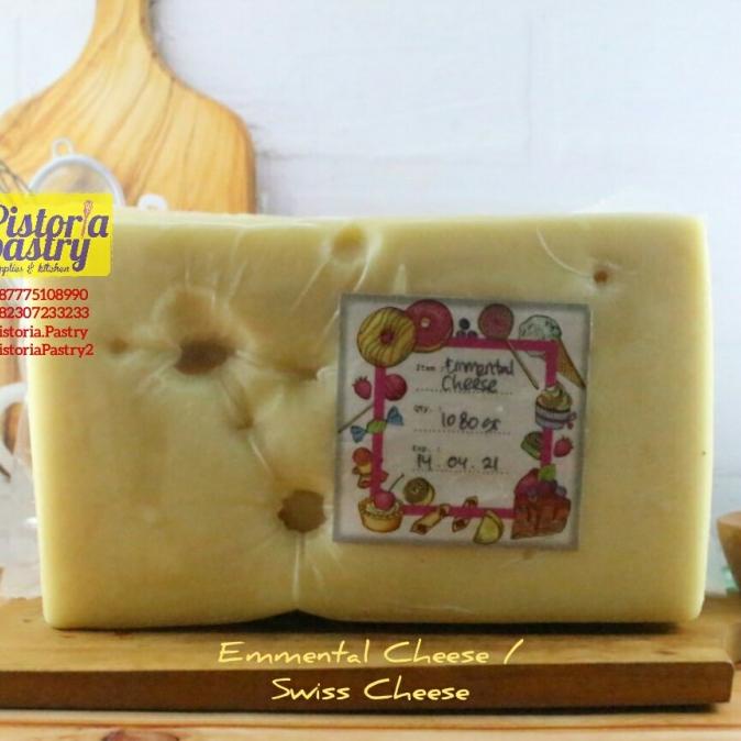 

BISA COD Emmental Cheese - Swiss Cheese (Keju)
