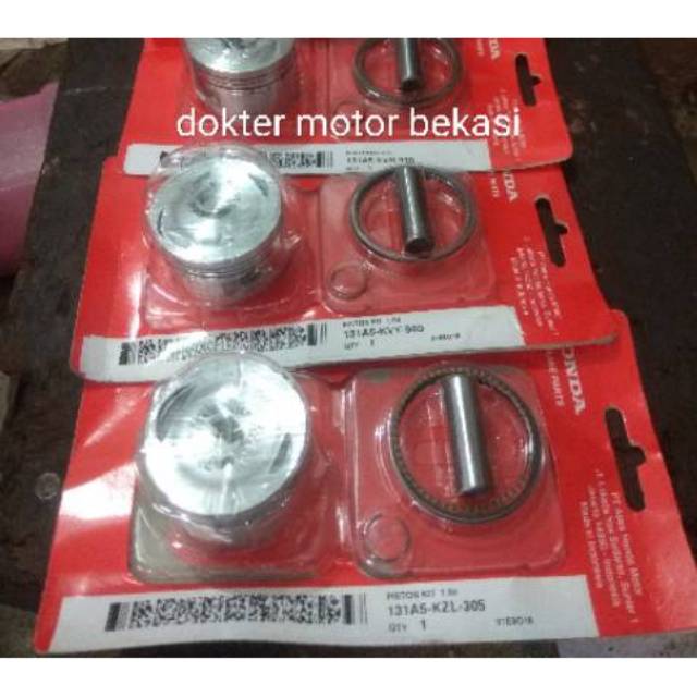 Piston kit KVY beat scoopy spacy karburator original