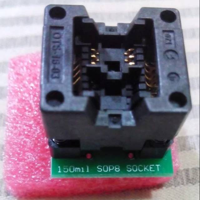 Socket sop8 to dip8 150mil Adapter Konektor IC Sop 8 dip 8 Soic 150