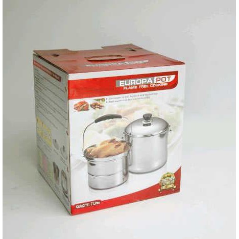 #Paling#Murah# EUROPA POT IZZY COOK PANCI MASAK STAINLESS STEEL CEPAT MATANG ..*