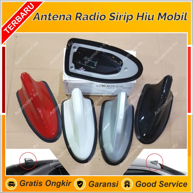 ANTENA SIRIP HIU ATAS MOBIL AERODINAMIS PREMIUM: AGYA AVANZA INNOVA FORTUNER YARIS KIJANG VIOS DAIHT