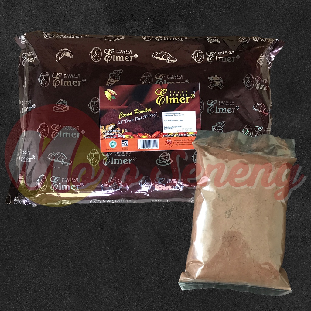 Coklat Bubuk / Cocoa Powder Elmer African Red 20-24% (Repack)