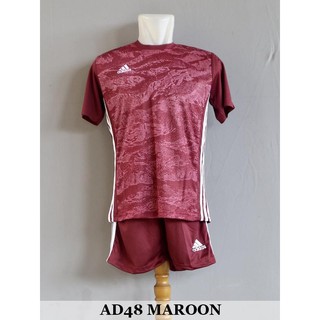 Setelan Futsal  Bola Sepakbola AD48 Baju  Kaos Jersey 