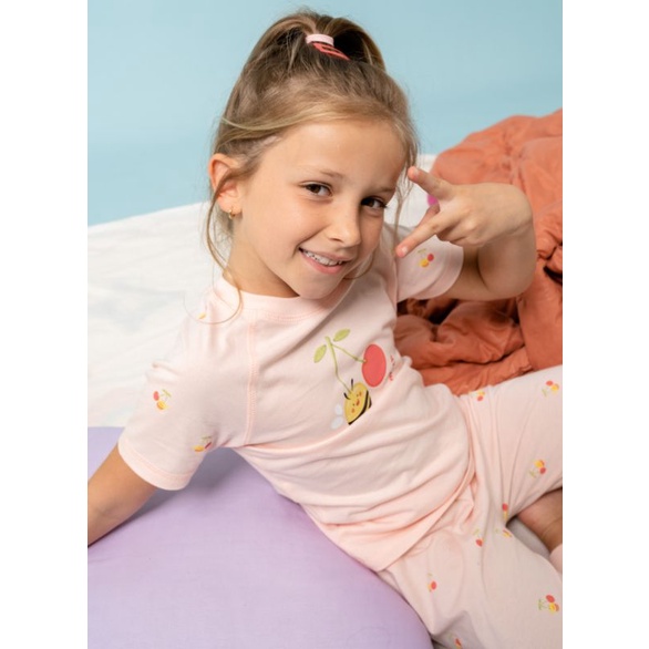 BOHOPANNA - SHORT PAJAMA THE OVERTEE - PIYAMA OVERTEE - PIYAMA ANAK