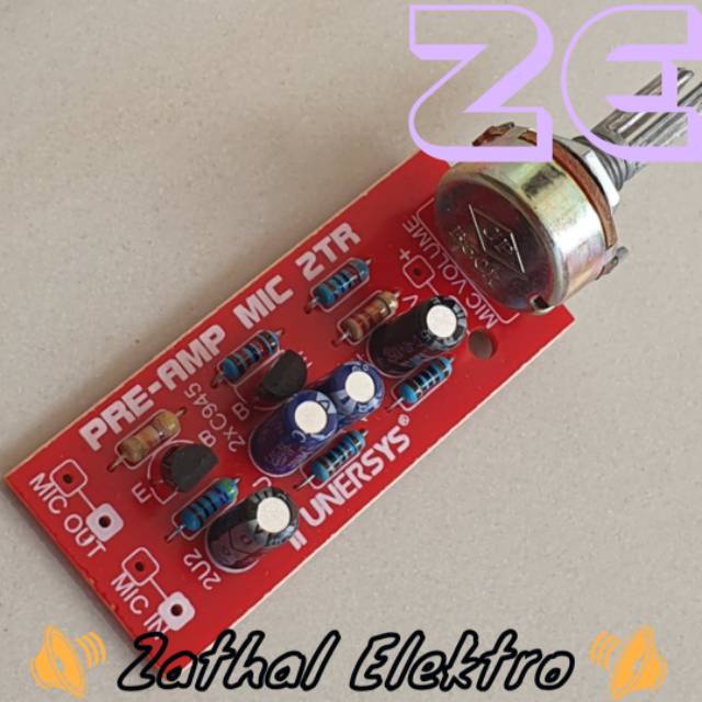 Kit Pre Amp MIC 2 TR Produk Tunersys