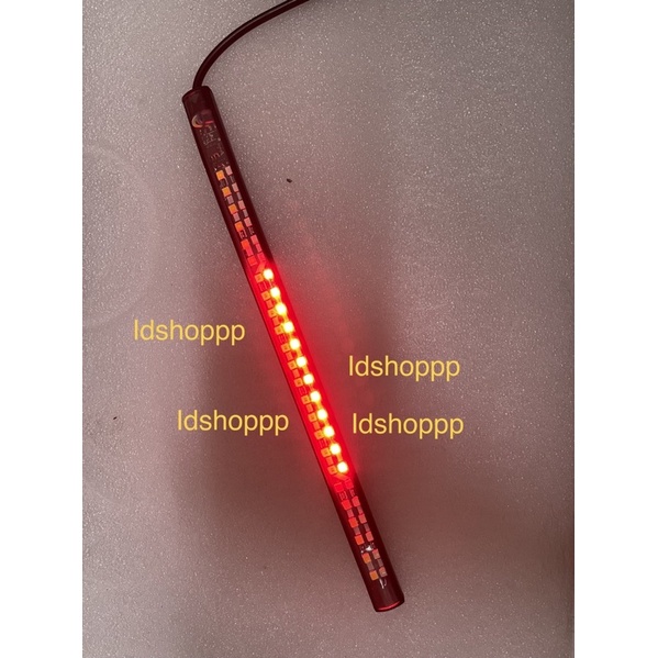 Lampu Led Stop Rem Strip 3 in 1 sen sein fleksibel DRL Strip stoplamp belakang universal