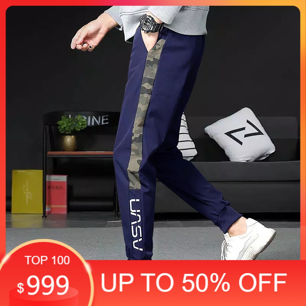 jogger one size Nasu fashion pria celana sports panjang keren pakaian terbaru pria-Covid.fashion