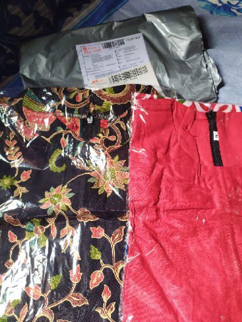 Tunic Batik Motif Ulir Seragam Batik Baju Batik Wanita