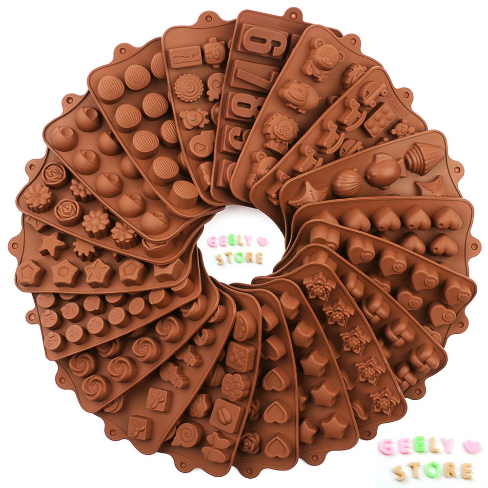 Cetakan Coklat Es Batu Ice Cube Tray Mold Model Love - DU997--AILEHOPY