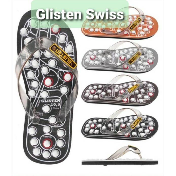 ✓✓ PROMO ✓✓ Sandal Kesehatan Glisten swiss