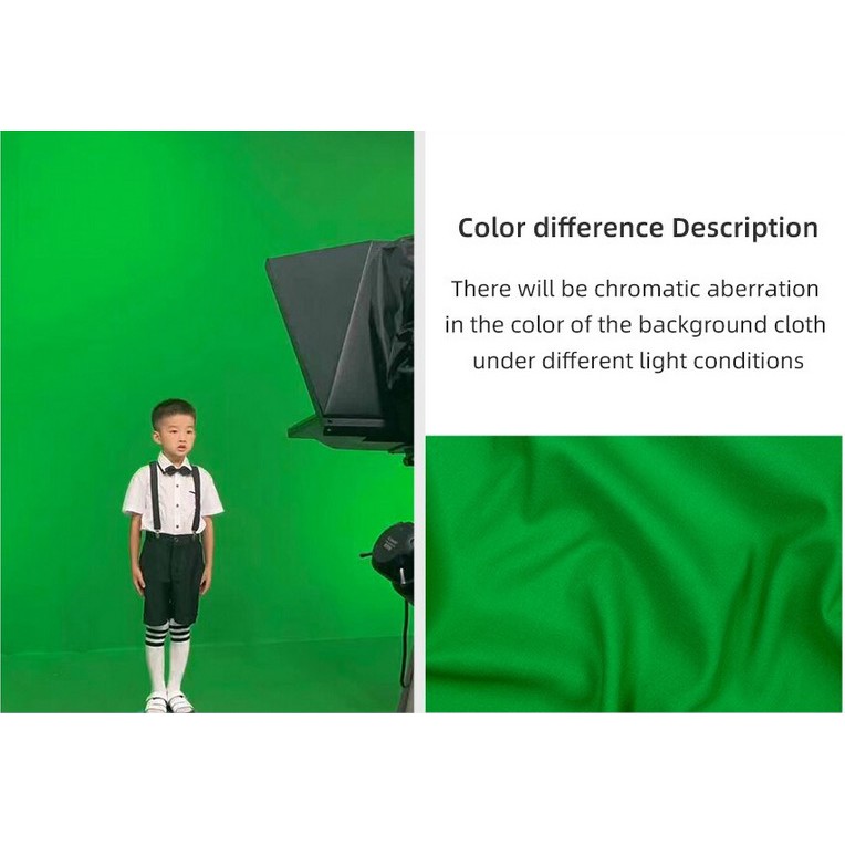 Kain Backdrop Studio Fotografi Cotton Textile Muslin Cloth 150 x 200 cm - B29 - 7RCS48GR Green