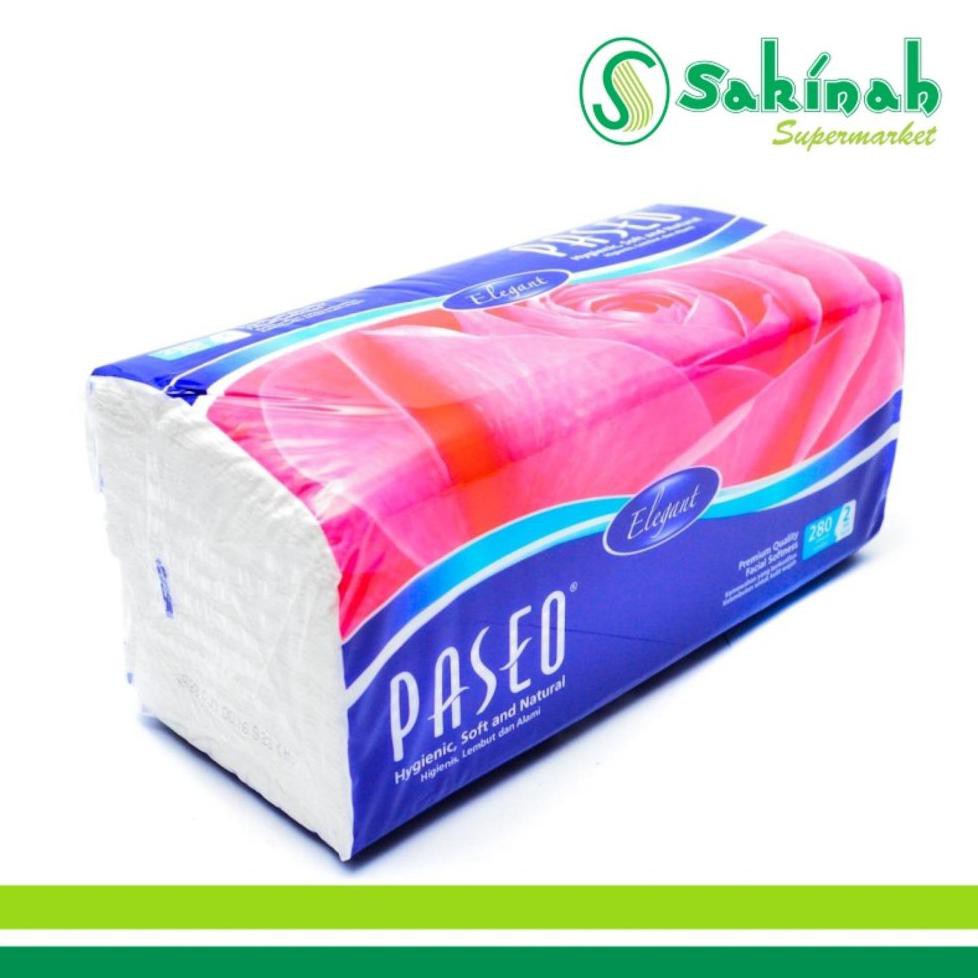 Paseo Elegant Tissue Wajah Soft Pack 280 Sheets