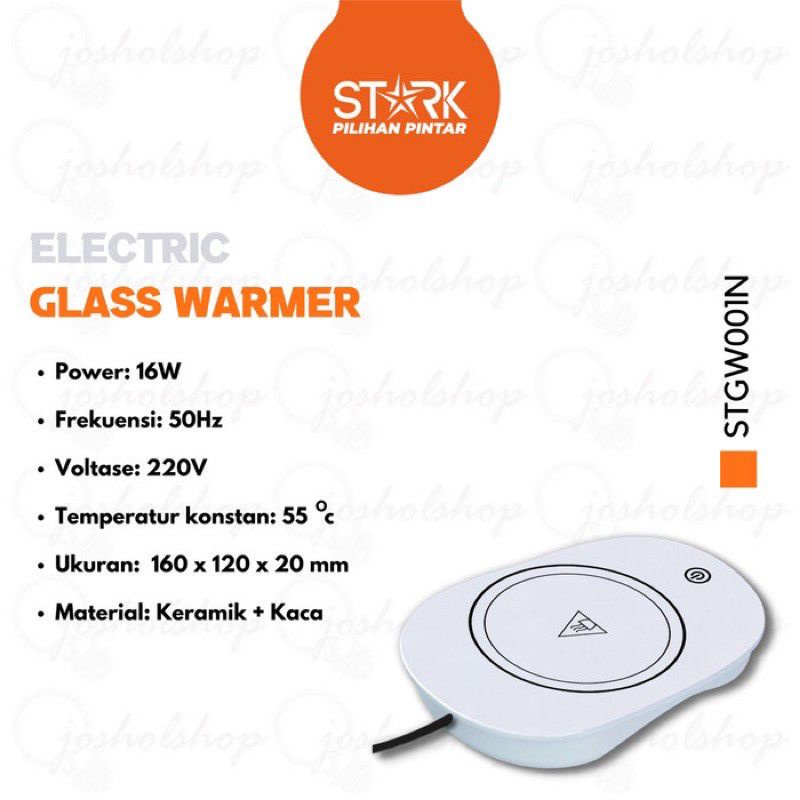 Glass Warmer Electric / Penghangat Cangkir Electric/ Tatakan Gelas Pemanas Stark