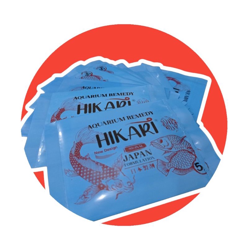 OBAT IKAN ARWANA, KOI, DISCUS HIKARI AQUARIUM REMEDY 5GR