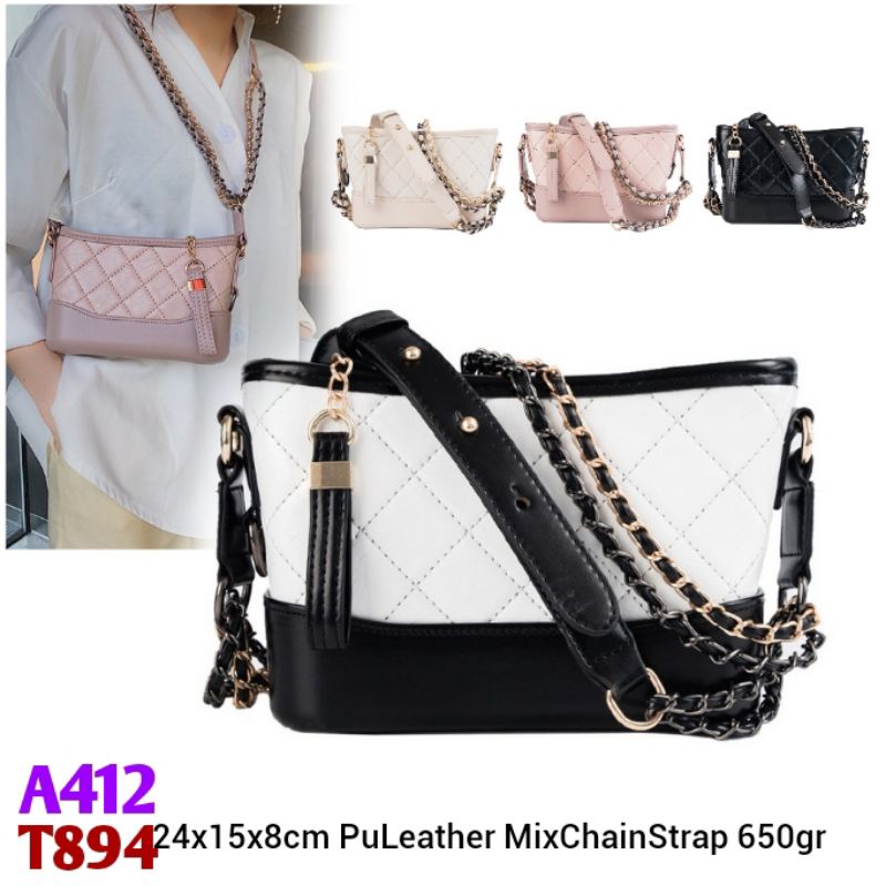 Gij. K188 T894 E5313 1kg2 Tas GABRIELLE HOBO BAG Wanita Tas Bahu Selempang Import Tas Cewek Fashion 