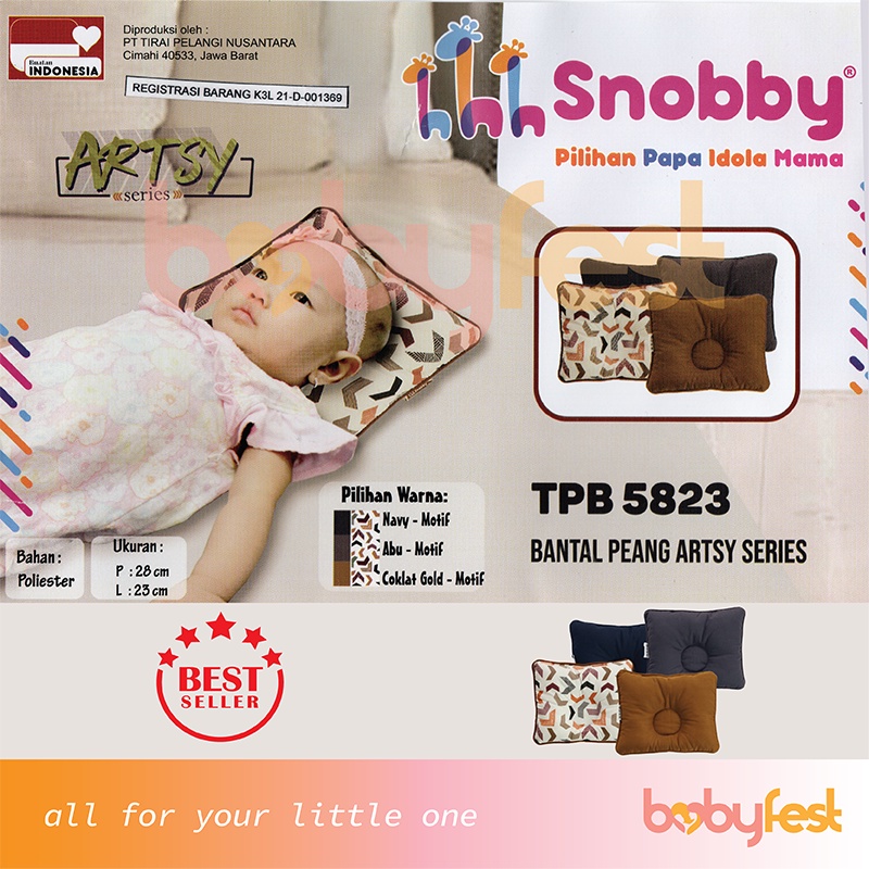 Snobby Bantal Peang Motif Print Artsy Series - TPB 5823