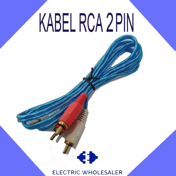 KABEL RCA 2 PIN