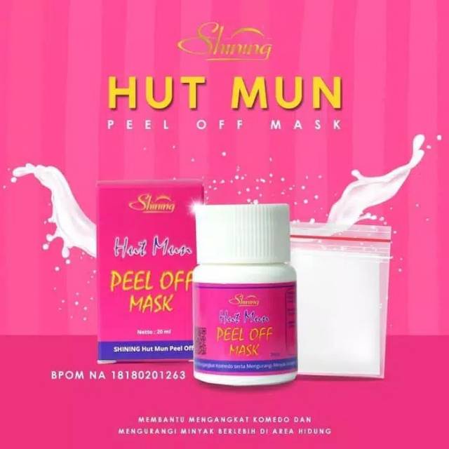 HUT MUN GEL PELL OF MASK AMPUH CABUT KOMEDO