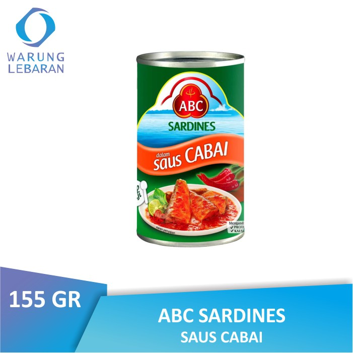 

ABC Sardines Saus Cabai 155 GR