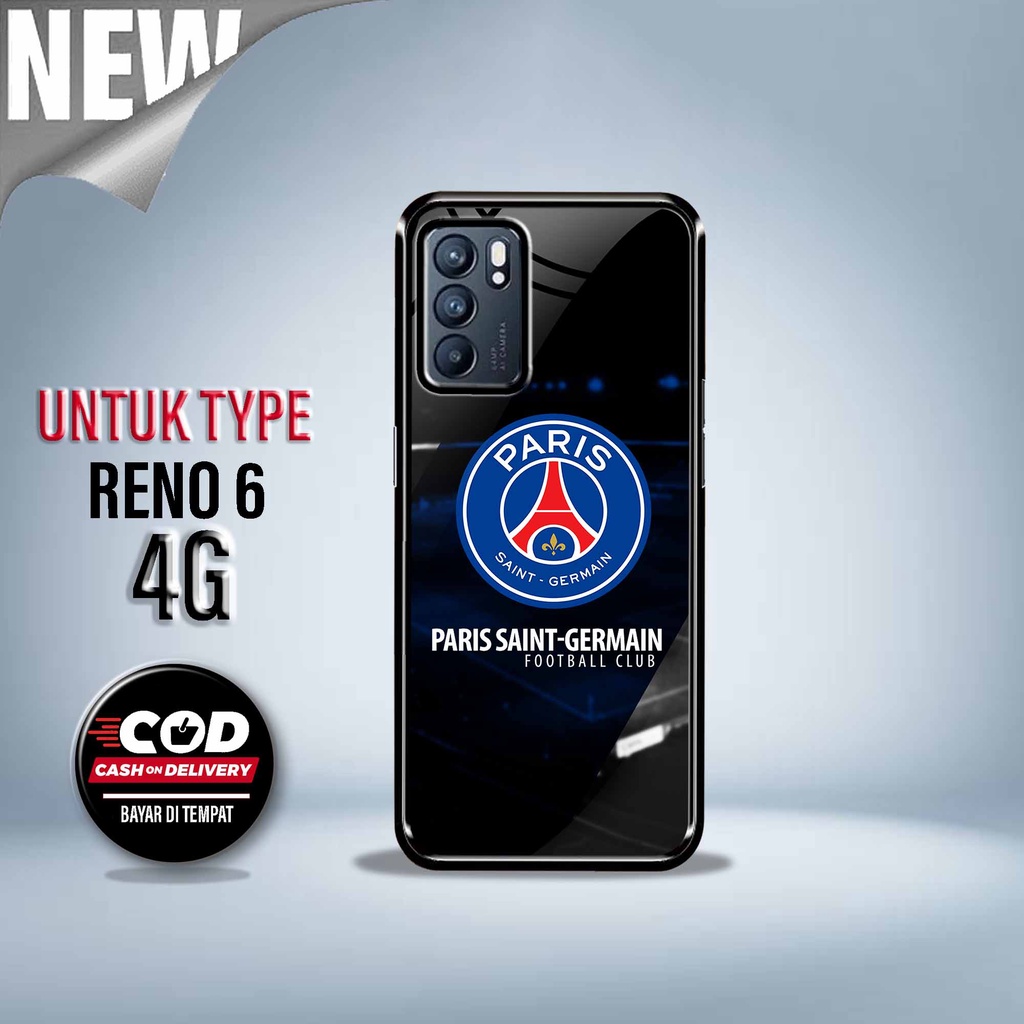 Sukses Case Glossy Oppo Reno 6 4G - Hardcase Terbaru Oppo Reno 6 4G - Case Fashion Oppo Reno 6 4G - 