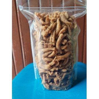 

☄️NEW✨ KERIPIK USUS / USUS CRISPY Usus Crispy kemasan 100 gram (pouch) / Usus krispy / Usus krispi