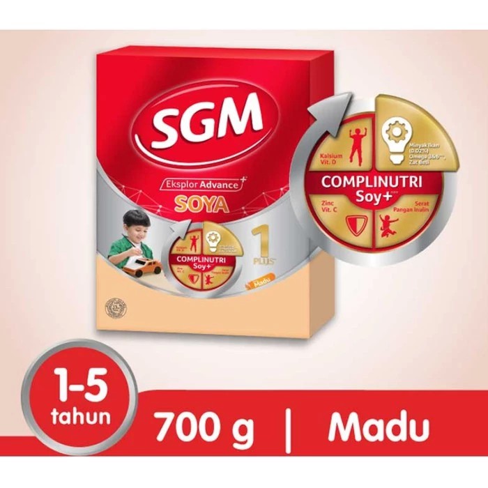 SGM Eksplor Soya 1 Plus Madu 700g